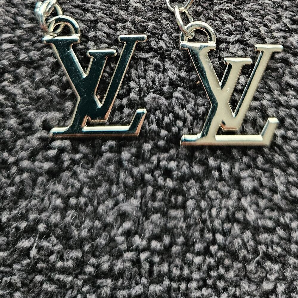 Set of 2 Silver Interlocking Charms